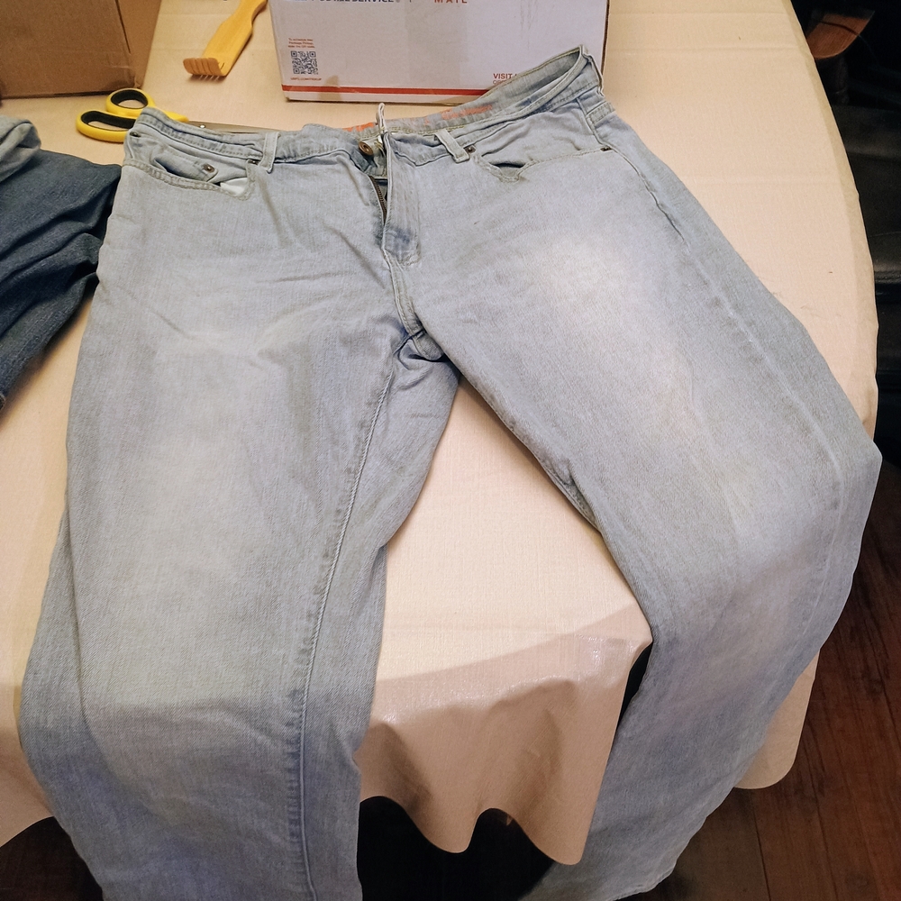 You Get All 3 Pairs Men's Light Blue Straight Jeans